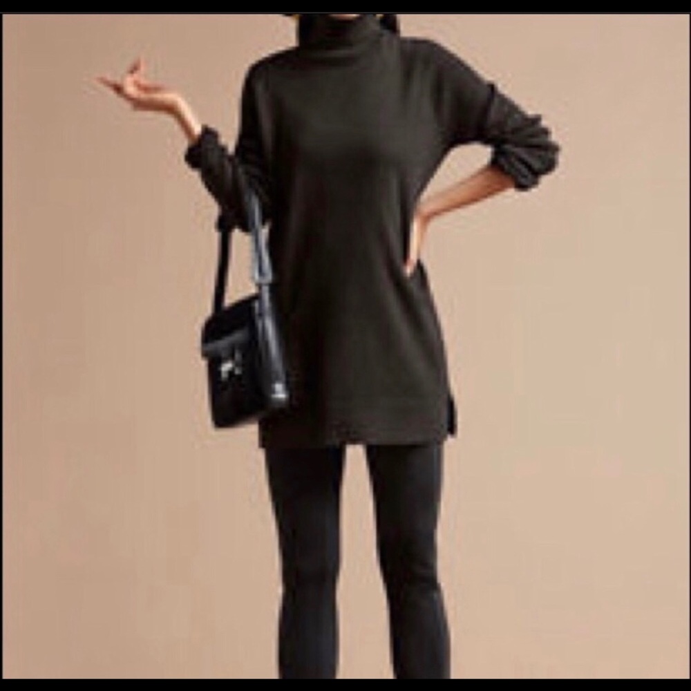 Cabi Brown Turtleneck Tunic Fits like a Small